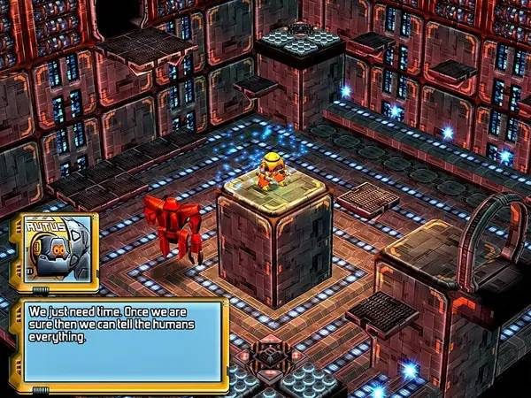 Иллюстрация уровня Mr. Robot с деталями окружения