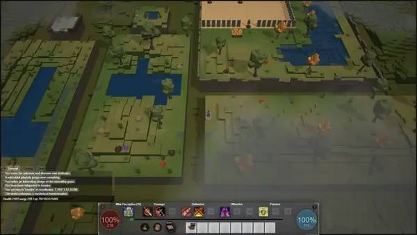 Иллюстрация уровня MudGate с деталями окружения