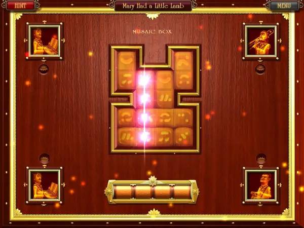 Иллюстрация уровня Musaic Box с деталями окружения