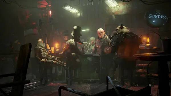 Иллюстрация уровня Mutant Year Zero Road to Eden с деталями окружения
