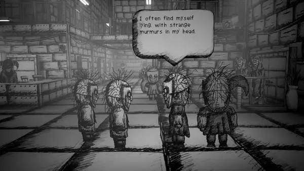 Иллюстрация уровня My Beautiful Paper Smile с деталями окружения