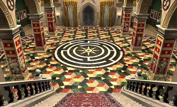 Иллюстрация уровня Nancy Drew  Curse of Blackmoor Manor с деталями окружения