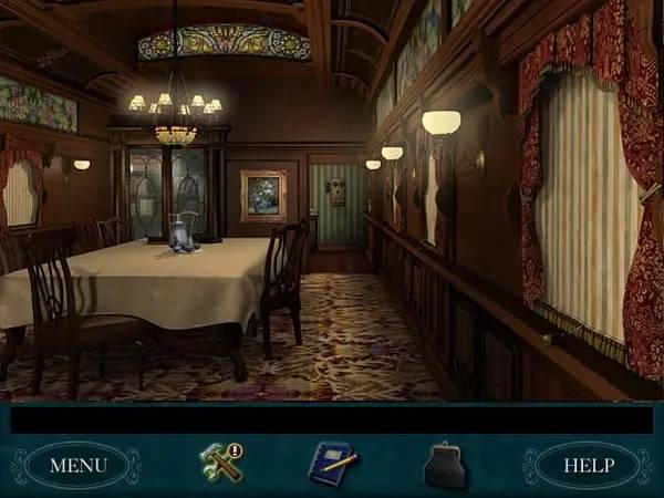 Иллюстрация уровня Nancy Drew  Last Train to Blue Moon Canyon с деталями окружения