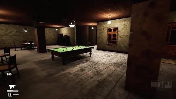 Иллюстрация уровня Narrow Escape с деталями окружения