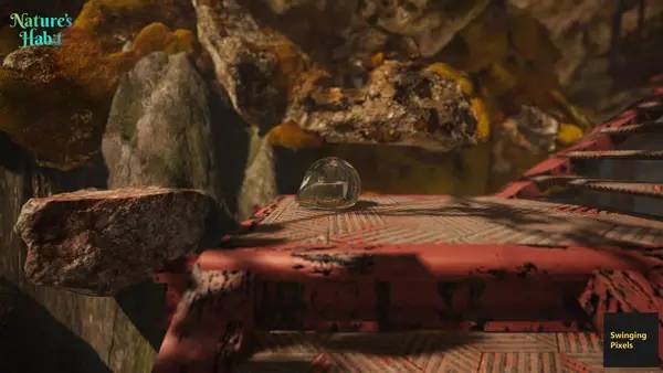 Иллюстрация уровня Nature's Habit с деталями окружения