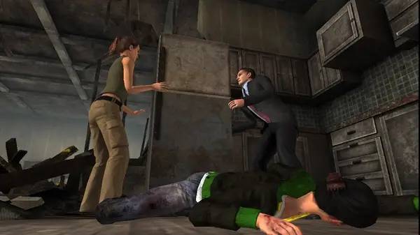 Иллюстрация уровня NCIS The Game с деталями окружения