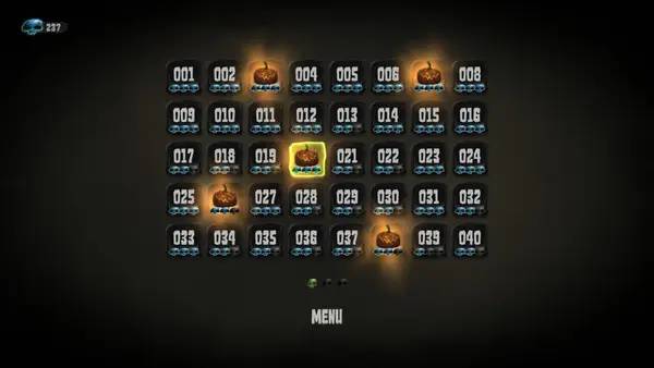 Иллюстрация уровня NecroWorm с деталями окружения