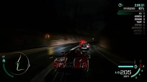 Иллюстрация уровня Need For Speed Carbon - Remastered с деталями окружения