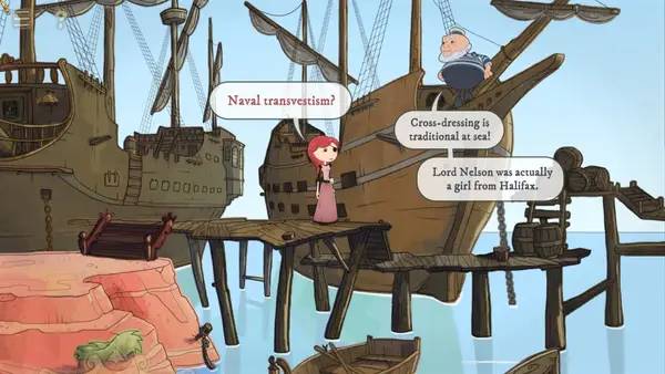 Иллюстрация уровня Nelly Cootalot The Fowl Fleet с деталями окружения