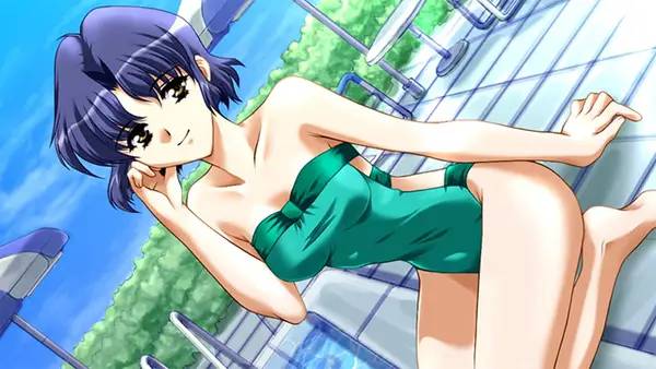 Иллюстрация уровня Never 7 - The End of Infinity с деталями окружения