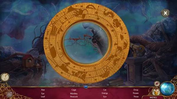 Иллюстрация уровня Nevertales Hearthbridge Cabinet Collector's Edition с деталями окружения