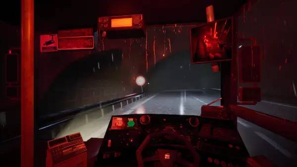 Иллюстрация уровня Night Bus с деталями окружения
