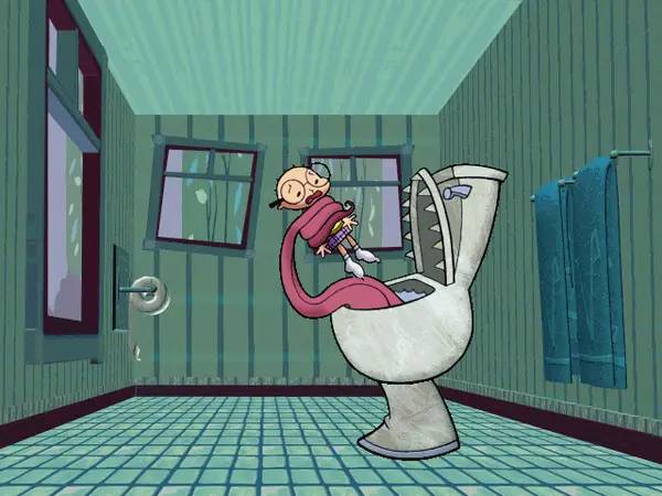 Иллюстрация уровня Nightmare Ned с деталями окружения