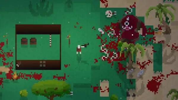 Иллюстрация уровня Nira с деталями окружения