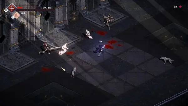 Иллюстрация уровня Nunholy с деталями окружения