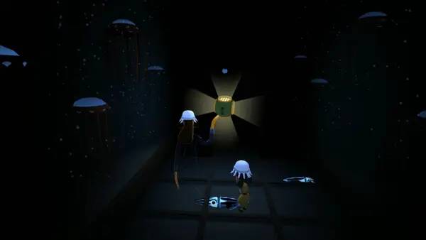 Иллюстрация уровня Octodad Dadliest Catch с деталями окружения