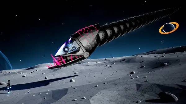 Иллюстрация уровня Oliver с деталями окружения