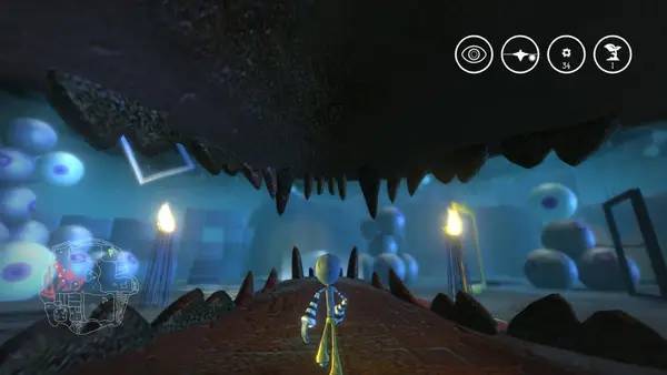 Иллюстрация уровня Onirike с деталями окружения