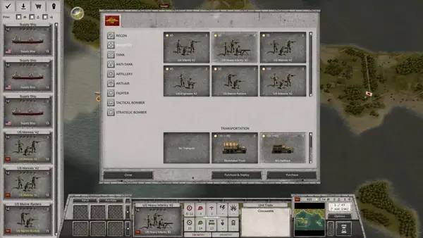 Иллюстрация уровня Order of Battle  World War 2 с деталями окружения