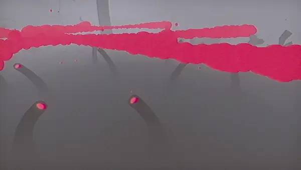 Иллюстрация уровня Our Elusive Suffering с деталями окружения