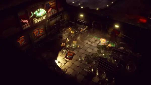 Иллюстрация уровня Paranoia Happiness is Mandatory с деталями окружения