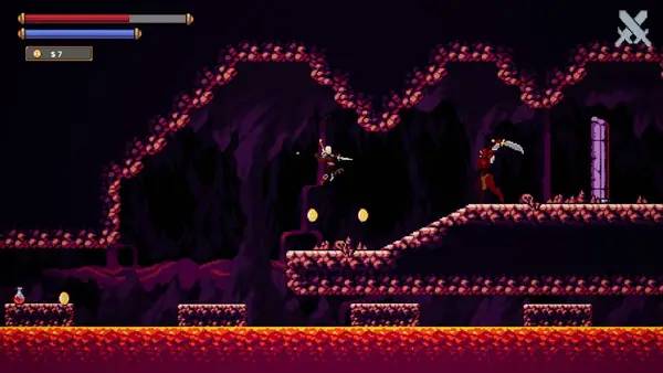 Иллюстрация уровня Peril by MDE с деталями окружения