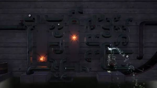 Иллюстрация уровня PIPELINE RTX с деталями окружения