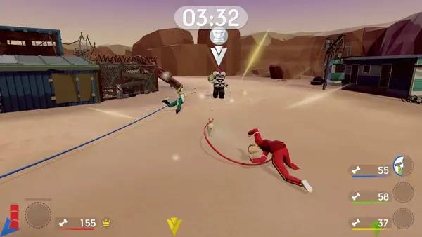 Иллюстрация уровня PLAY DOG PLAY TAG с деталями окружения