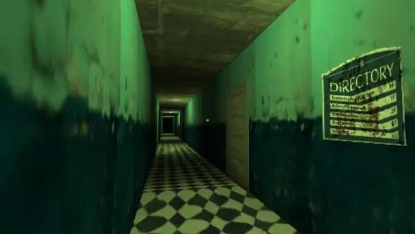 Иллюстрация уровня Please Duology с деталями окружения