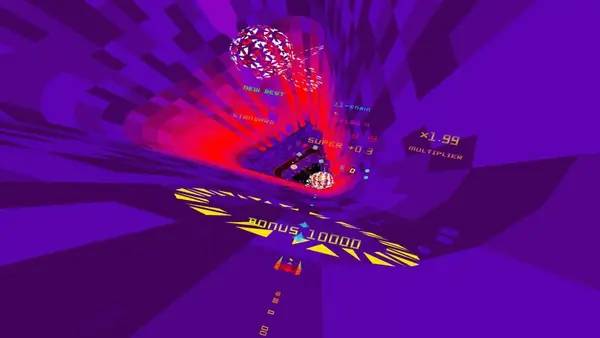 Иллюстрация уровня POLYBIUS с деталями окружения