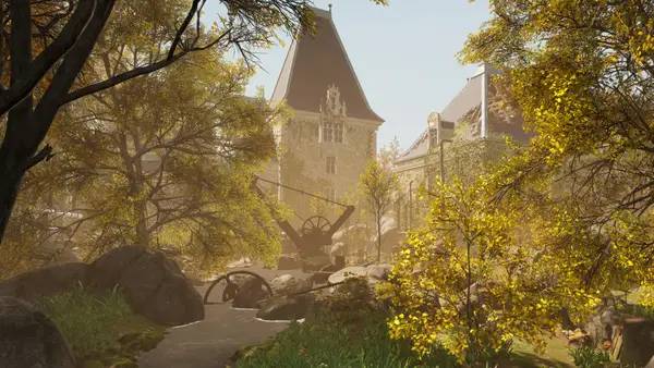 Иллюстрация уровня Postmouse с деталями окружения