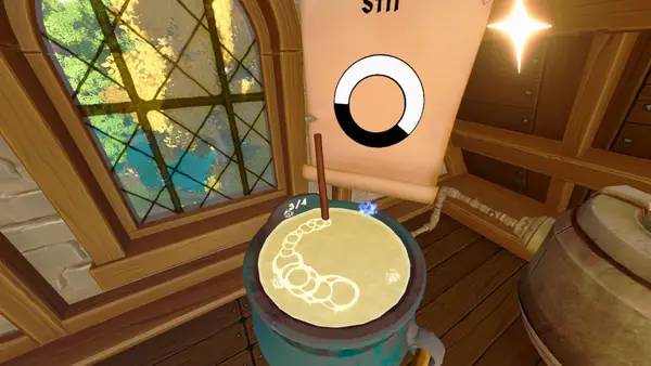 Иллюстрация уровня Potion Shop Simulator с деталями окружения