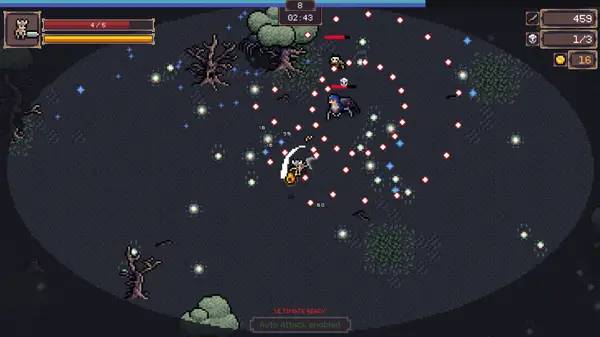 Иллюстрация уровня Power Fantasy с деталями окружения