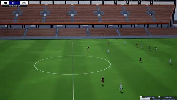 Иллюстрация уровня Pro Soccer Online с деталями окружения