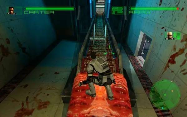 Иллюстрация уровня Project Eden с деталями окружения