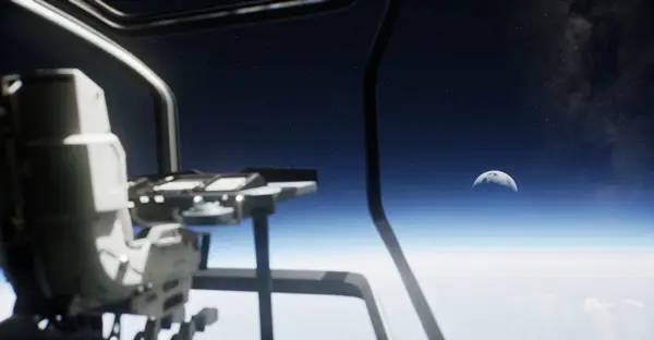 Иллюстрация уровня QANGA с деталями окружения