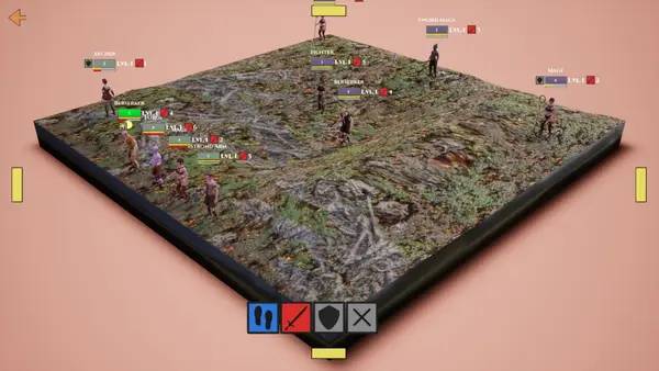 Иллюстрация уровня Rampart Tactics с деталями окружения