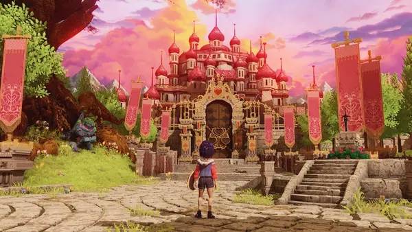 Иллюстрация уровня Ravenlok с деталями окружения