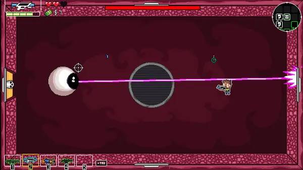 Иллюстрация уровня Reality Core с деталями окружения