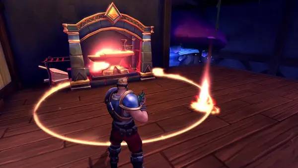 Иллюстрация уровня Realm Royale Reforged с деталями окружения