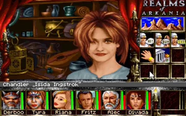 Иллюстрация уровня Realms of Arkania 3 - Shadows over Riva Classic с деталями окружения