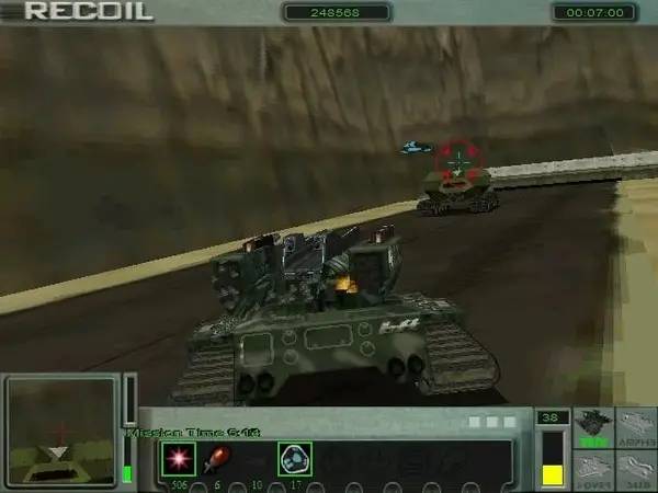 Иллюстрация уровня Recoil с деталями окружения