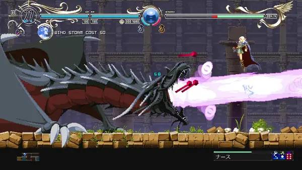 Иллюстрация уровня Record of Lodoss War -Deedlit in Wonder Labyrinth- с деталями окружения