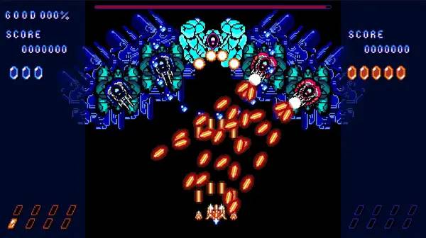 Иллюстрация уровня Red Blue Cell с деталями окружения