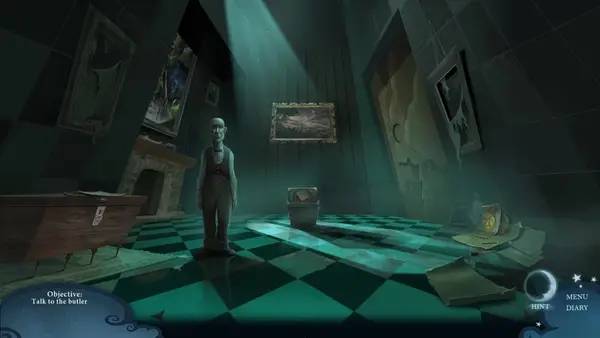 Иллюстрация уровня ReDrawn The Painted Tower с деталями окружения