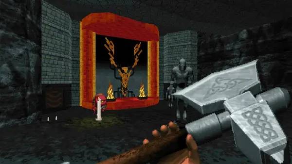 Иллюстрация уровня REKKR Sunken Land с деталями окружения