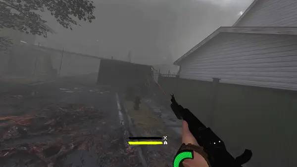 Иллюстрация уровня REQUISITION VR с деталями окружения