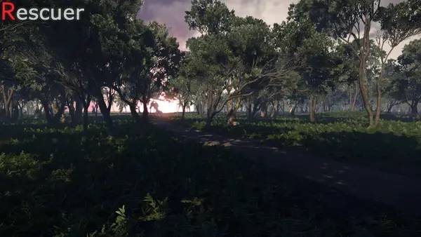 Иллюстрация уровня Rescuer с деталями окружения