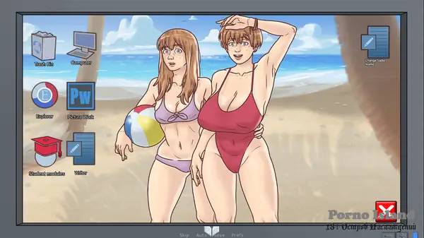 Иллюстрация уровня RESIDENT X с деталями окружения