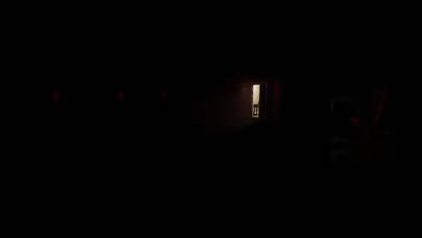 Иллюстрация уровня Return the Backrooms с деталями окружения
